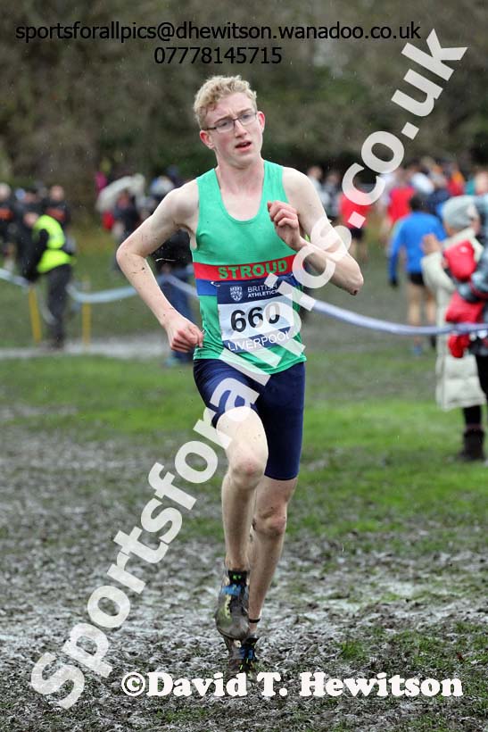Mens under-17s, British Athletics Liverpool Cross Challenge, Sefton Park, Liverpool. Photo: David T. Hewitson/Sports for All Pics